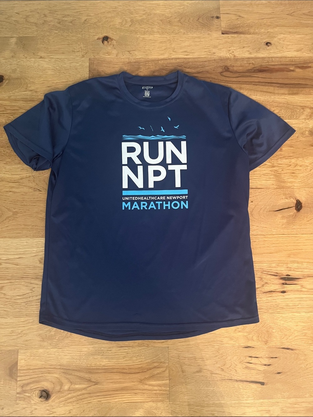 RUN Newport Marathon Tech Tee